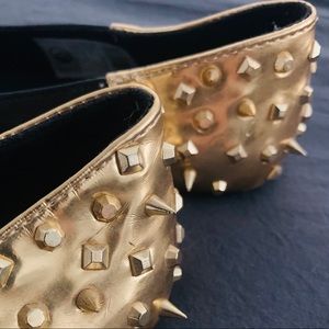 Volcom Shoes - VOLCOM black & gold flats Volcom Shoes - VOLCOM black & gold flats